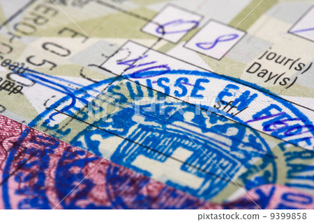 Visa passport stamp 9399858