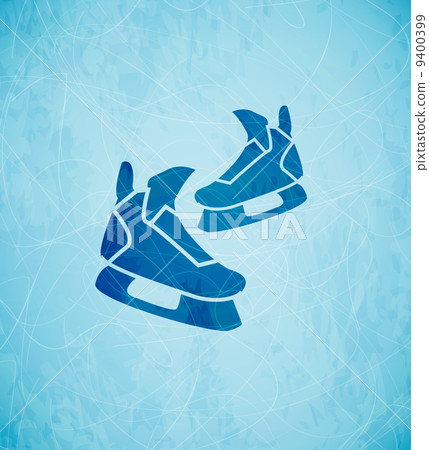 Vector skates background 9400399
