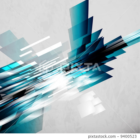 Flowing lines abstract vector background 9400523