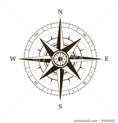 Compass wind rose 9400985