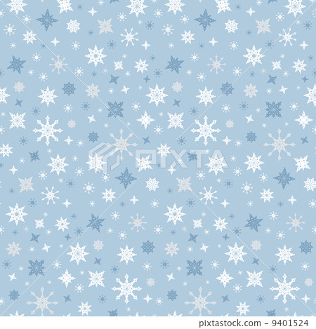 Abstract Vector Seamless Blue Winter Background... - Stock Illustration ...