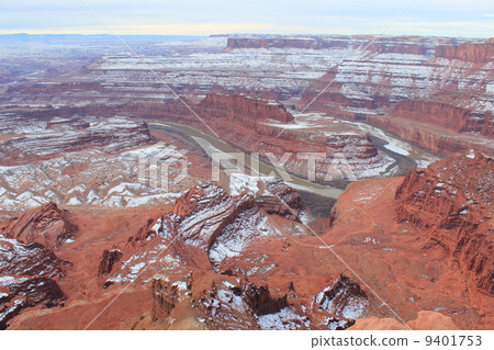 Dead Horse Point State Park in winter Dead Horse Point State Park in winter 9401753