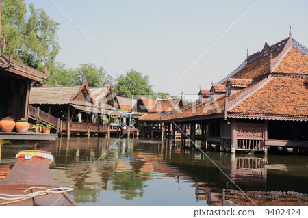 Floating market Floating market 9402424
