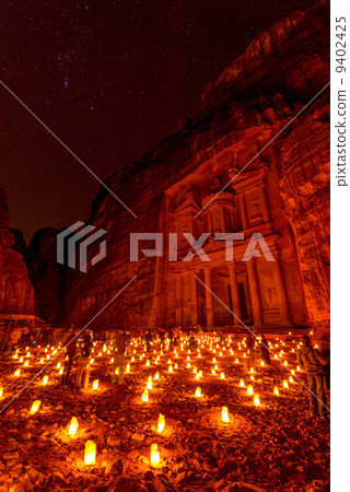 Petra Bye Night (Jordan, Petra ruins) 9402425
