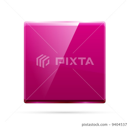 Glass square color plate 9404537