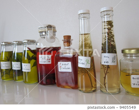 Hand made herb oil & vinegar 9405549