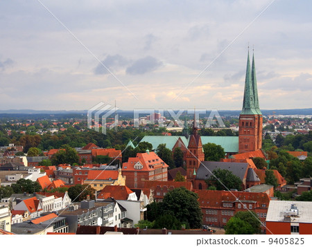 Luebeck Townscape in Germany Luebeck Townscape in Germany 9405825