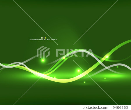Abstract glowing lines 9406263