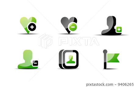Modern vector web green  9406265