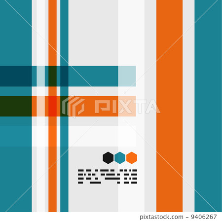 Modern geometrical abstract background 9406267