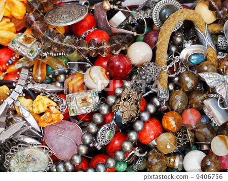 background from antique jewelry 9406756