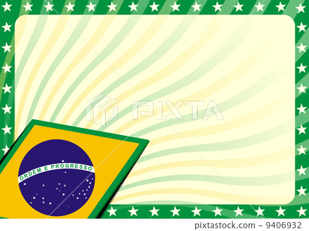 brazilian flag background 9406932