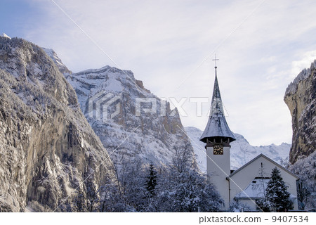 switzerland, clear sky, sunny day 9407534