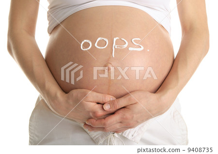 stomachs with the inscription "oops" stomachs with the inscription "oops" 9408735