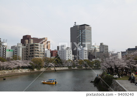 和平紀念公園Ohanami風景 和平紀念公園Ohanami風景 9409240