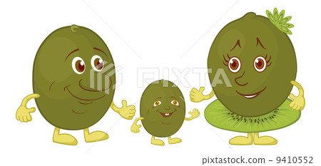 Character kiwi fruit 9410552