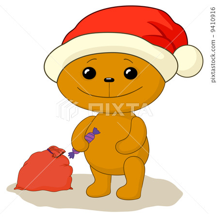 Teddy bear Santa Claus 9410916