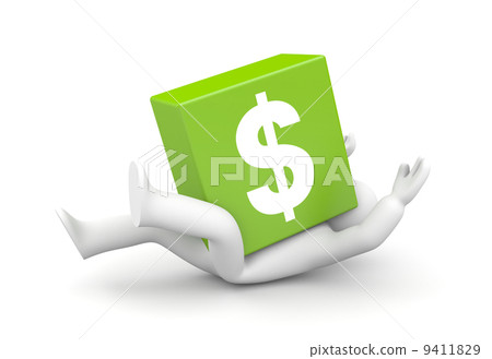Dollar fall metaphor 9411829