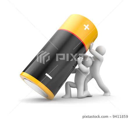 People with battery 9411859
