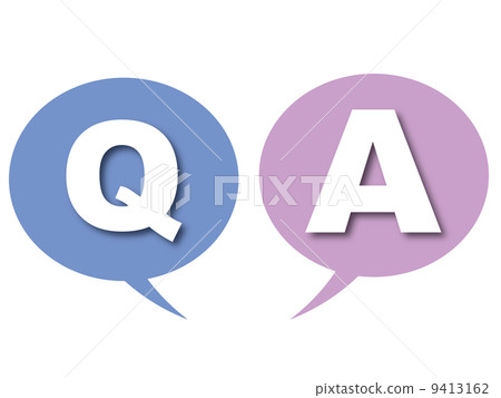 Question-and-answer session - Stock Illustration [9413162] - PIXTA