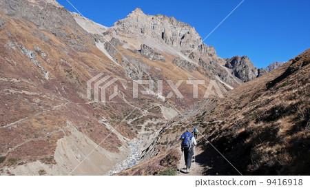 徒步旅行 安納布爾那山 遠足 9416918