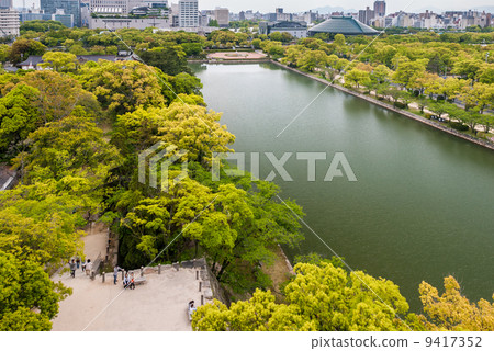 從廣島城堡城堡塔的看法 9417352