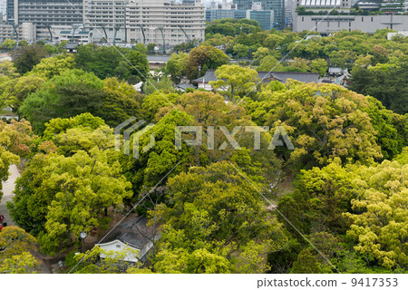 從廣島城堡城堡塔的看法 9417353