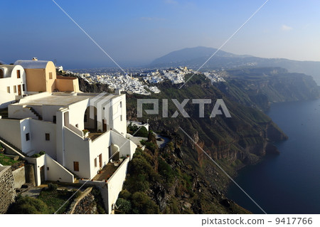 Landscape of Santorini, Greece Landscape of Santorini, Greece 9417766