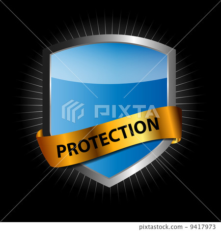 Protect  shield vector illustration 9417973