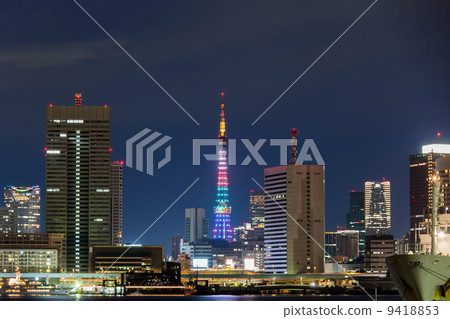 東京鐵塔(東京奧運會特別鑽石面紗) 東京鐵塔(東京奧運會特別鑽石面紗) 9418853