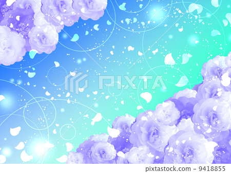 Flower full of blue 9418855