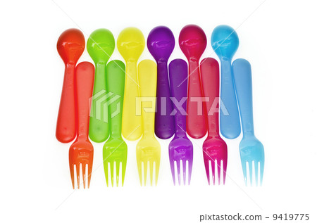 Plastic ware with white isolate background 9419775