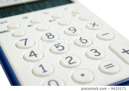 calculator - closeup pad number 9420171