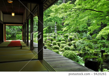 Garden landscape of Kyoto Ohara Sanzenin 9420261