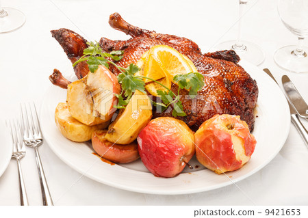 christmas roast goose 9421653