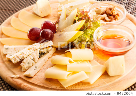 cheese plate with grapes cheese plate with grapes 9422064