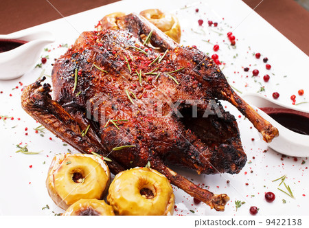 Christmas roast goose 9422138