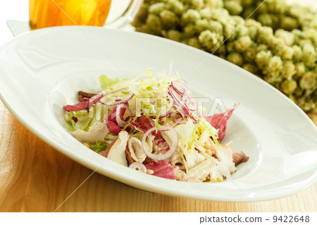 salad with chicken salad with chicken 9422648