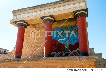 Ancient site of Knossos in Crete Ancient site of Knossos in Crete 9423175