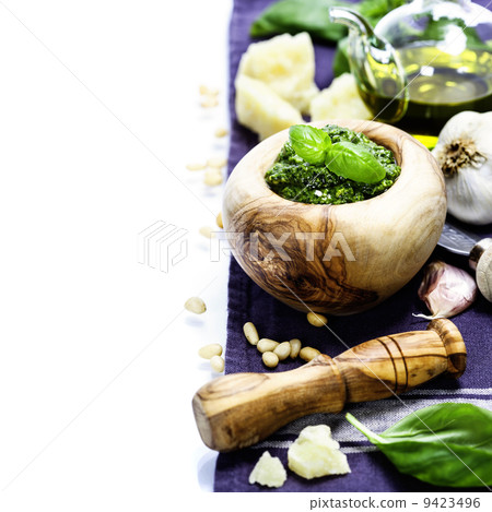 freshly made pesto freshly made pesto 9423496