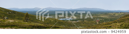 Panorama landscape along the Peer Gynt Road (Norway) Panorama landscape along the Peer Gynt Road (Norway) 9424959