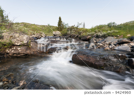 River along the Peer Gynt Road (Oppland, Norway) River along the Peer Gynt Road (Oppland, Norway) 9424960