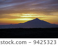 Rishiri Fuji at dusk 9425323