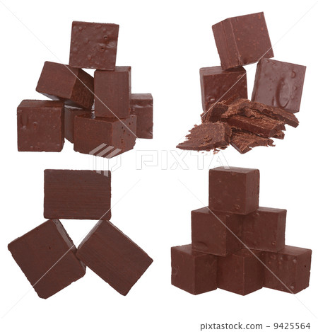 Cubes of chocolate Cubes of chocolate 9425564