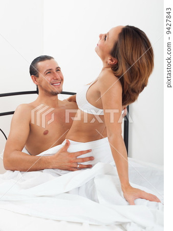 Man with wife having sex - Stock Photo 9427843