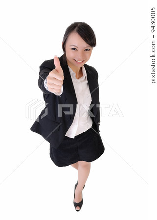 Happy smiling business woman 9430005