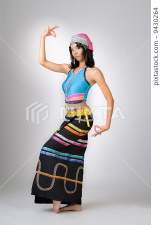 China girl dancing China girl dancing 9430264