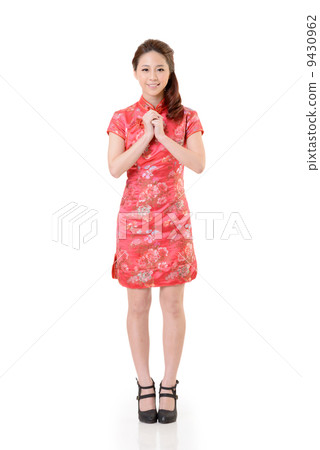 cheongsam woman cheongsam woman 9430962