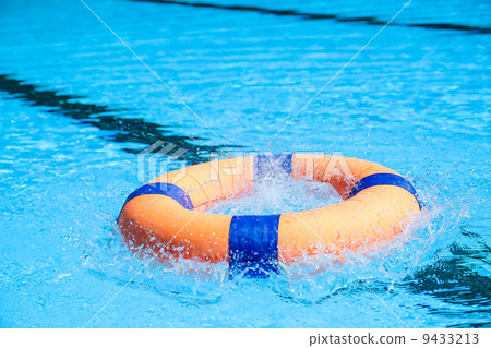 Peolple throw Life ring floating to someone Peolple throw Life ring floating to someone 9433213