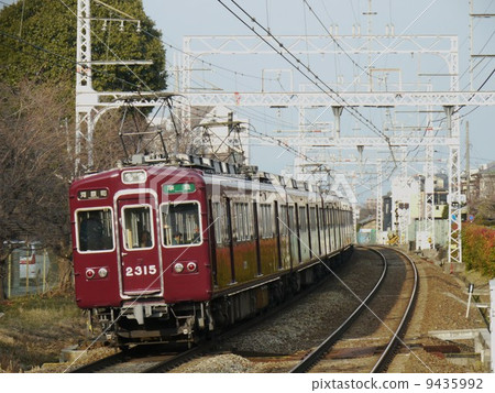 阪急電鐵2300系列2315 F Superspeed Kawaramachi Field Field Chopper Car 9435992